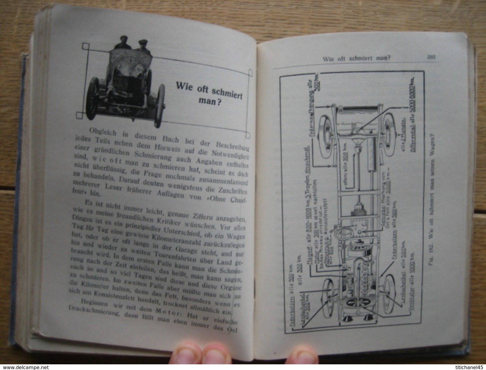 1915 OHNE CHAUFFEUR von FILIUS - Handbuch für automobilisten und motorradfahrer