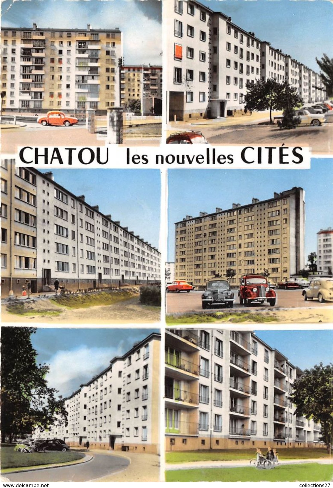 78-CHATOU- LES NOUVELLES CITES - MULTIVUES - Chatou