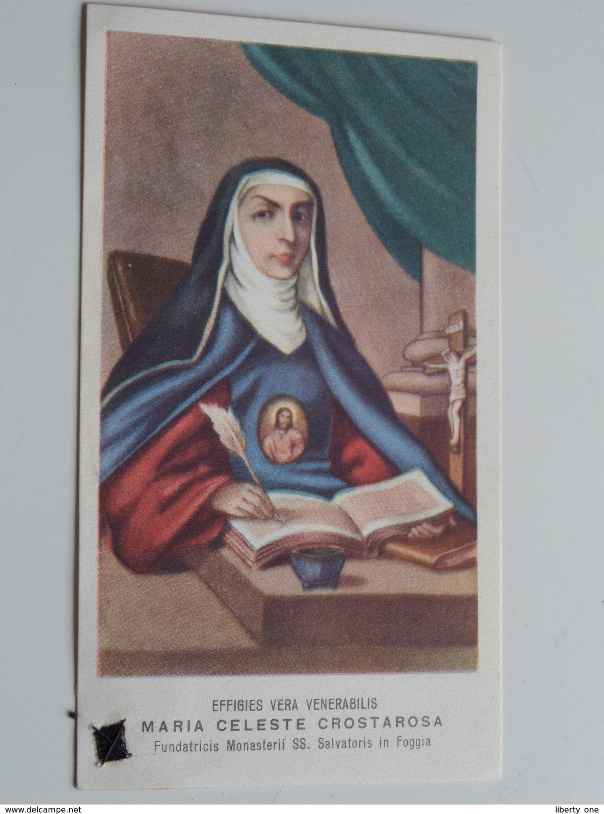 MARIA CELESTE CROSTAROSA (Fundatricis Monasteril SS. Salvatoris In Foggia) Effigies Vera Venerabilis ( Zie Foto's ) ! - Religion & Esotérisme