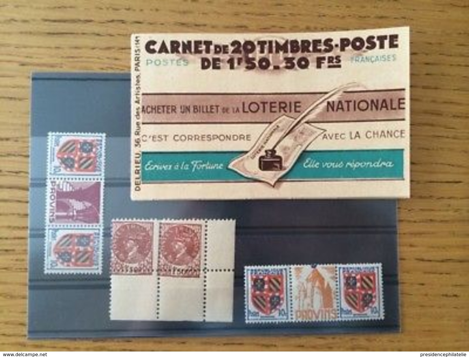 VENTE ÉTÉ 2# LOT 580-4: Collection Timbres Coins Datés Ader Carnet Variétés ++ - Collections