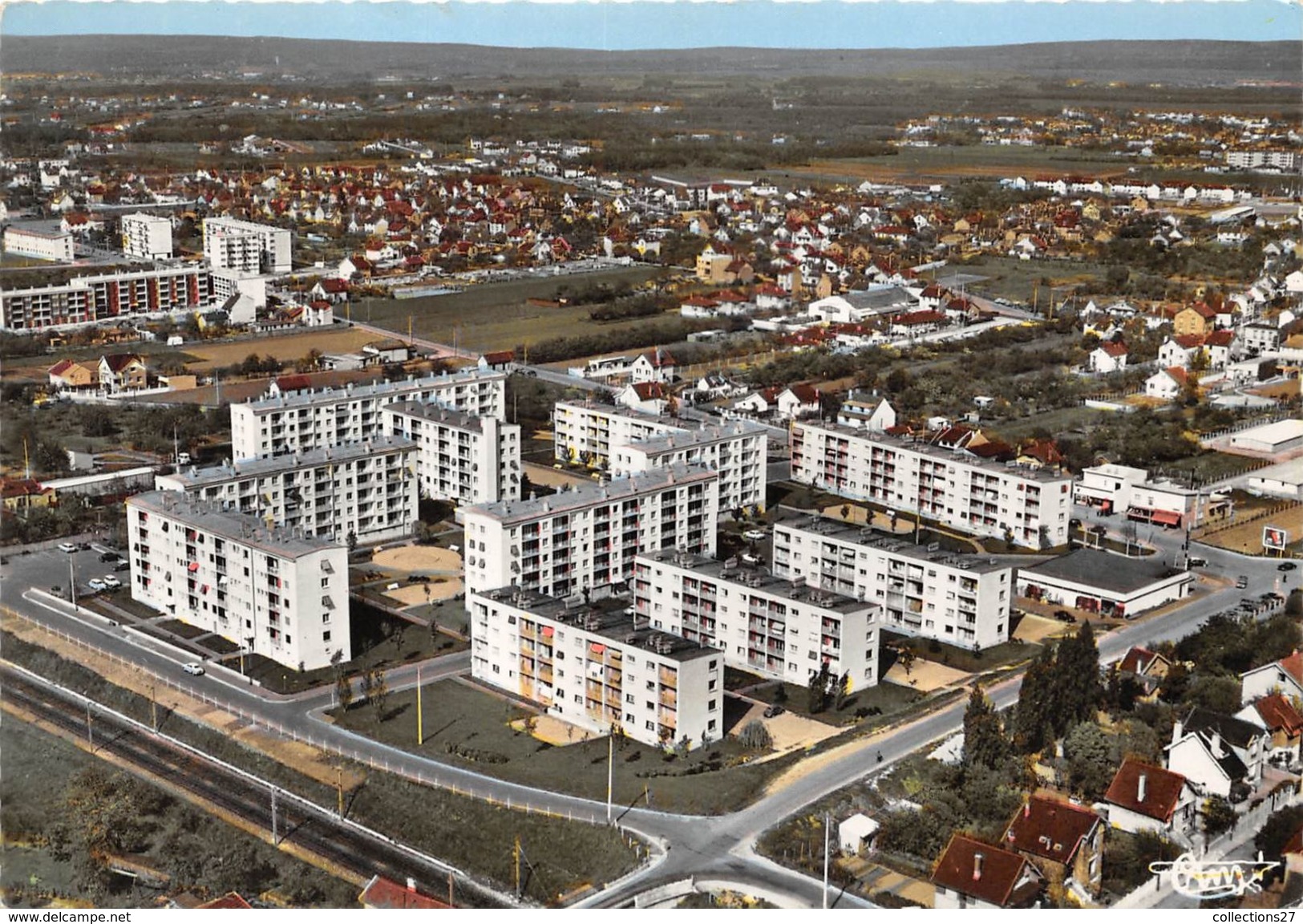 78-CONFLANS-STE-HONORINE- VUE AERIENNE, GROUPE ARISTIDE BRIAND - Conflans Saint Honorine