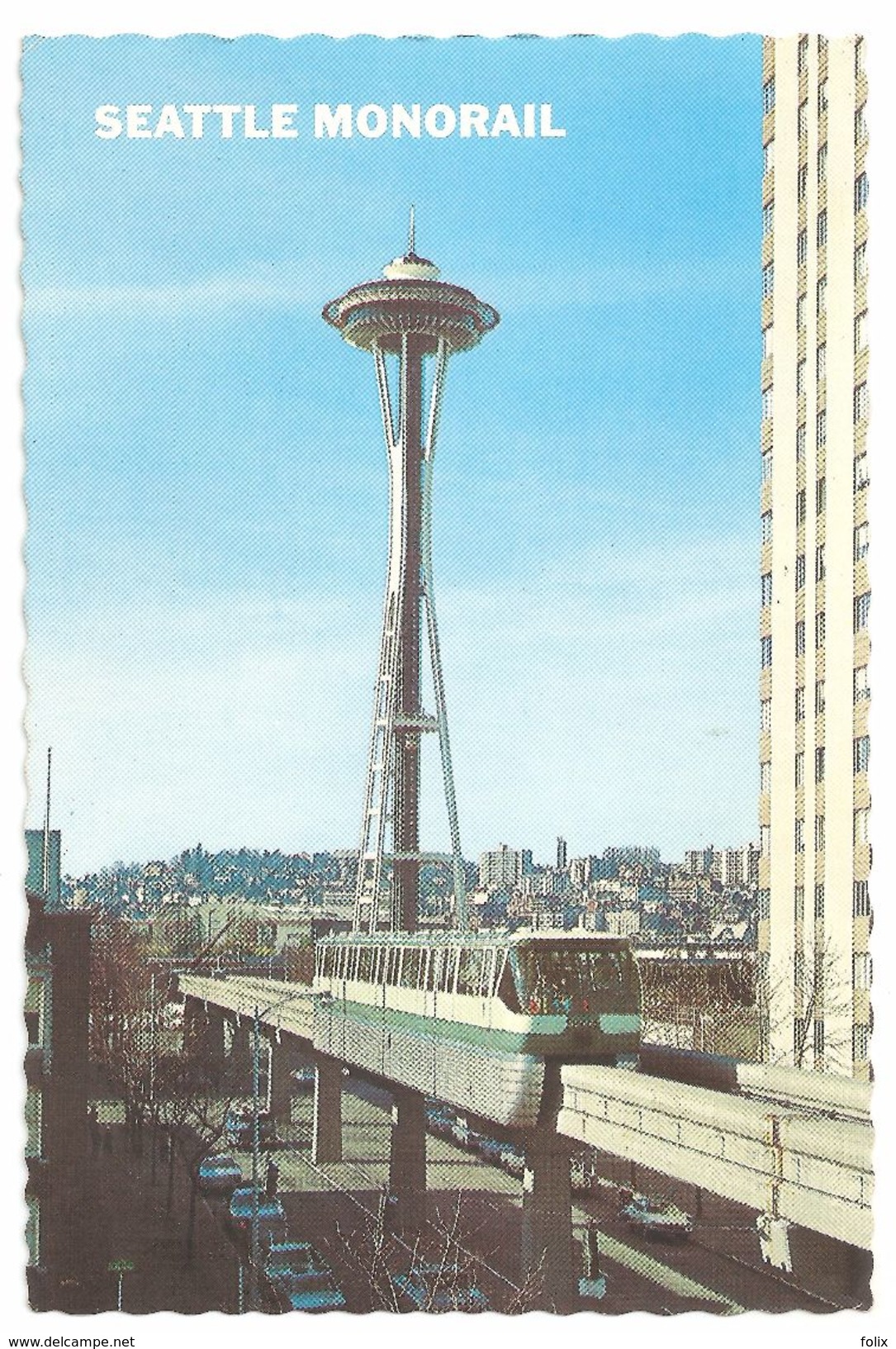 Seattle - Seattle Monorail / Space Needle - Seattle