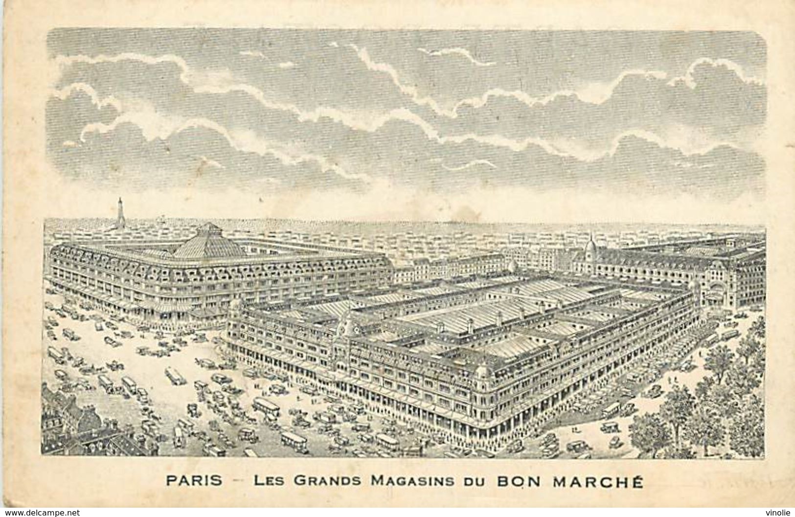 PIE 17-GAN-5690  : PARIS.  GRANDS MAGASINS DU BON MARCHE - Autres & Non Classés