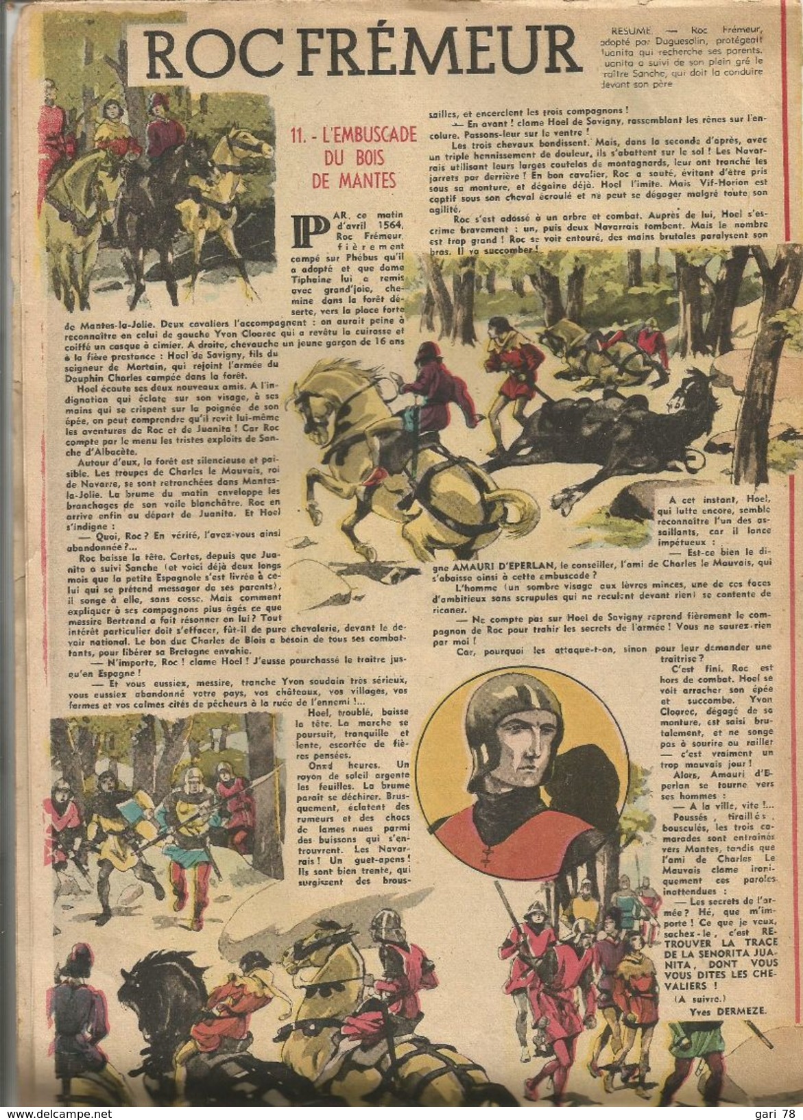 SIROCO Le Vrai Journal Des Jeunes De France N° 41 Du 23 Octobre 1943  (12 Pages) LA RONDE INFERNALE Conte D'action - Autres & Non Classés