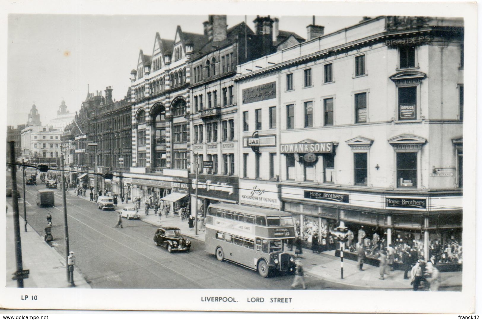 Royaume Uni. Liverpool. Lord Street - Liverpool