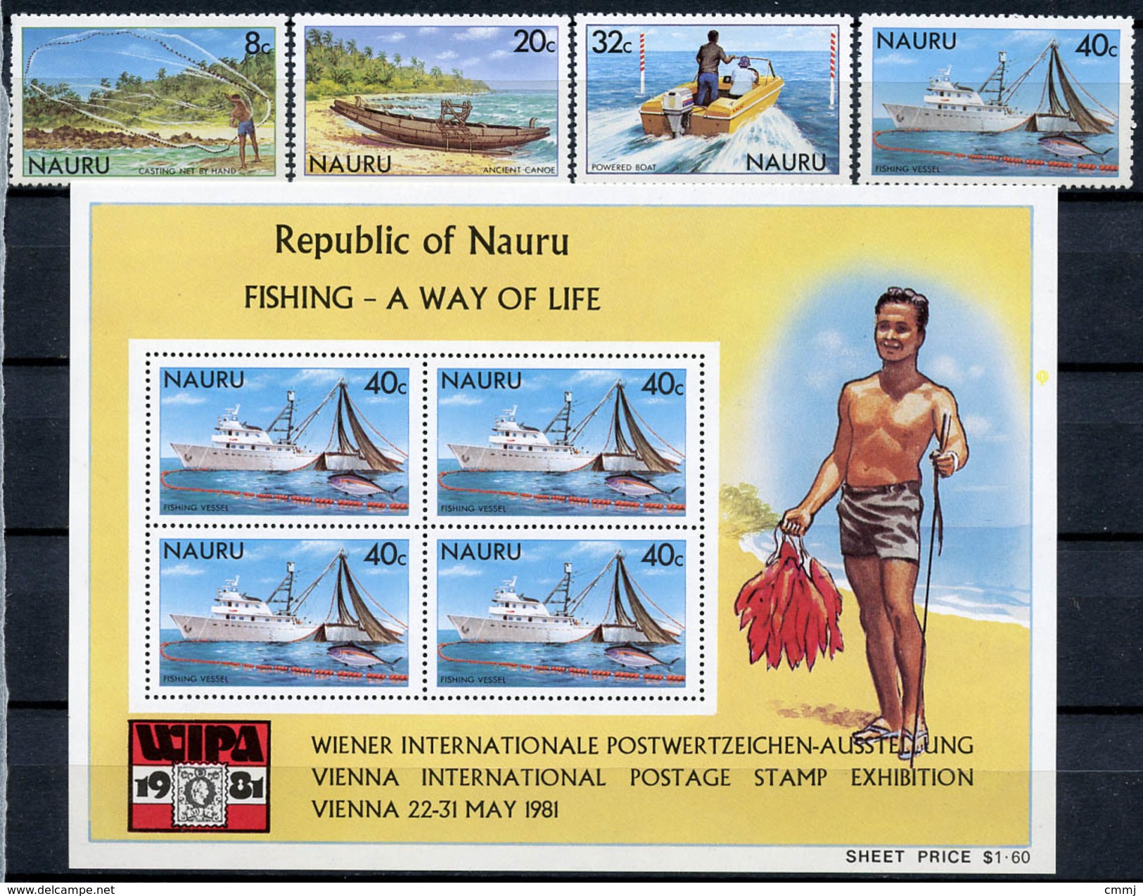 1980 - NAURU - Catg. Mi. 224/227 - NH - (R-SI.331.713 -  57) - Nauru