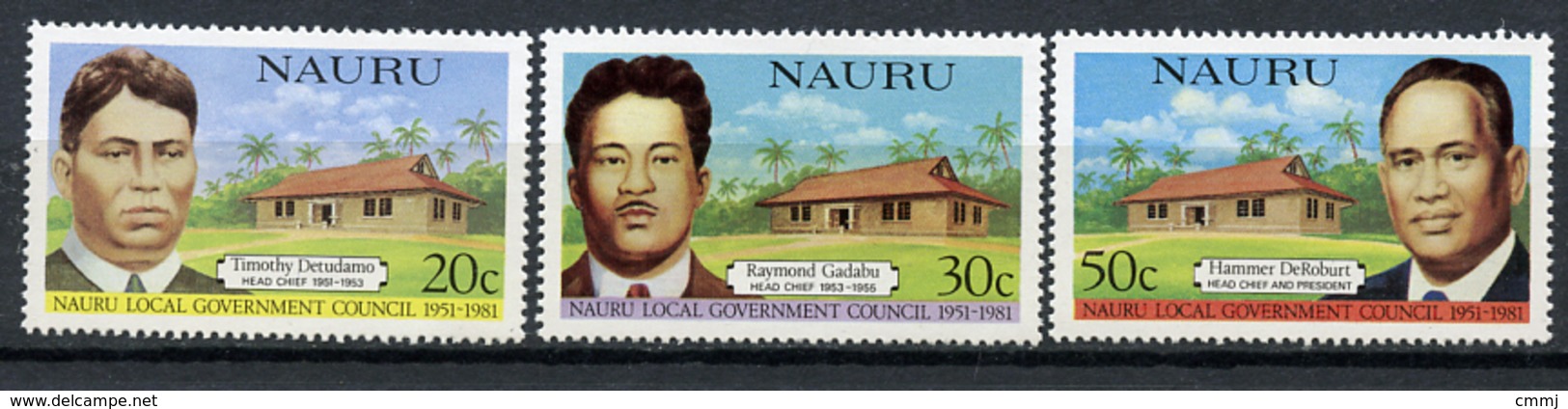 1980 - NAURU - Catg. Mi. 221/223 - NH - (R-SI.331.713 -  56) - Nauru