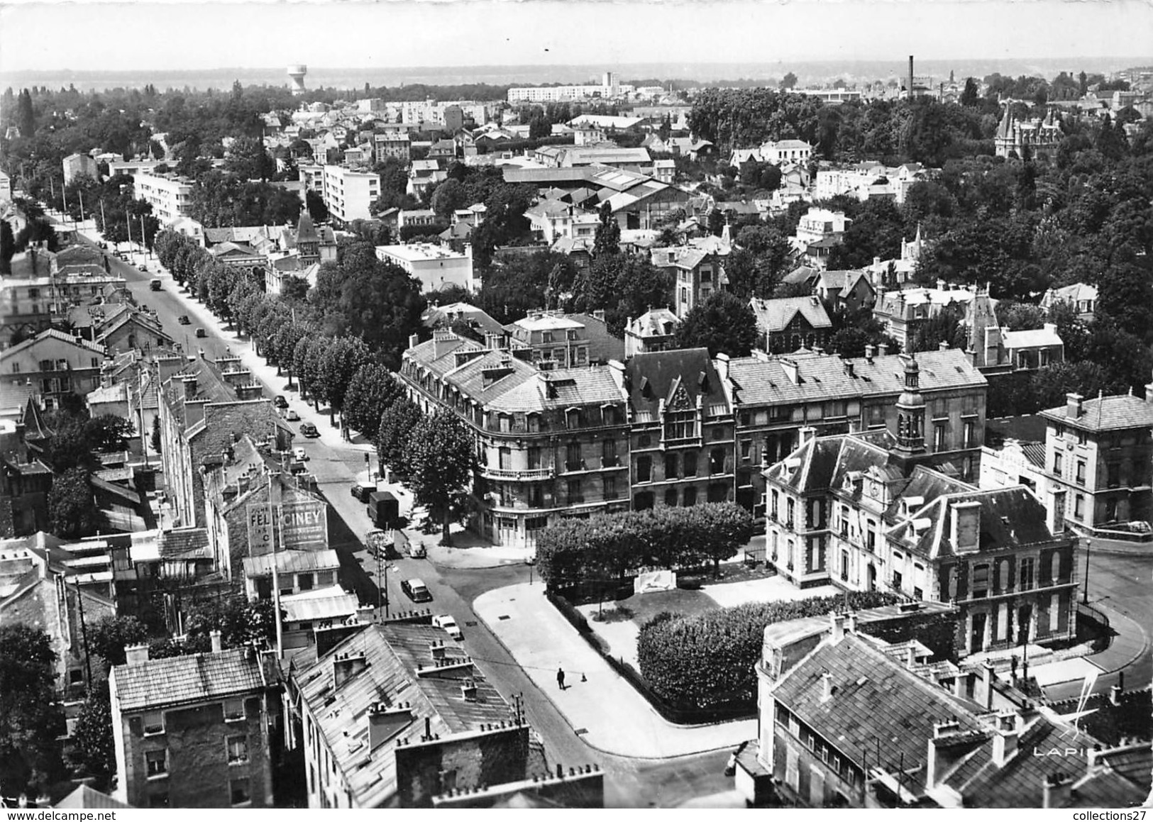 78-CHATOU- L'HÔTEL DE VILLE VUE DU CIEL - Chatou