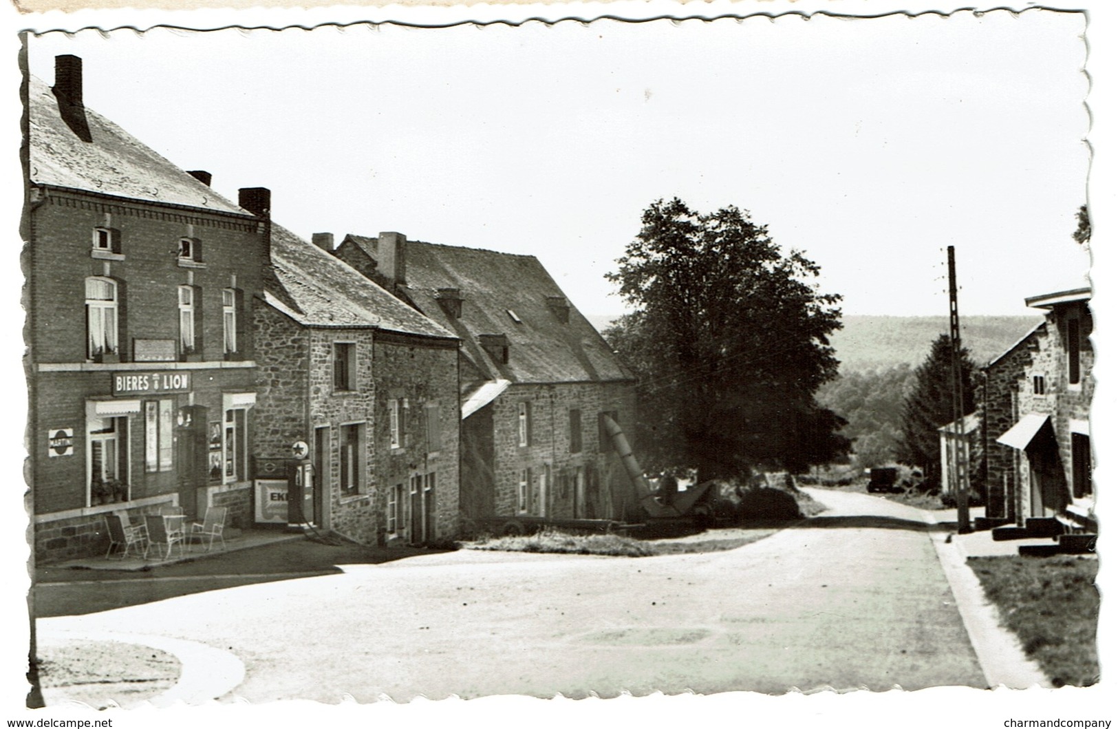 Le Mesnil - La Rue Grande - Edit. Maison Leclercz, Café-épicerie Le Mesnil - 2 Scans - Viroinval