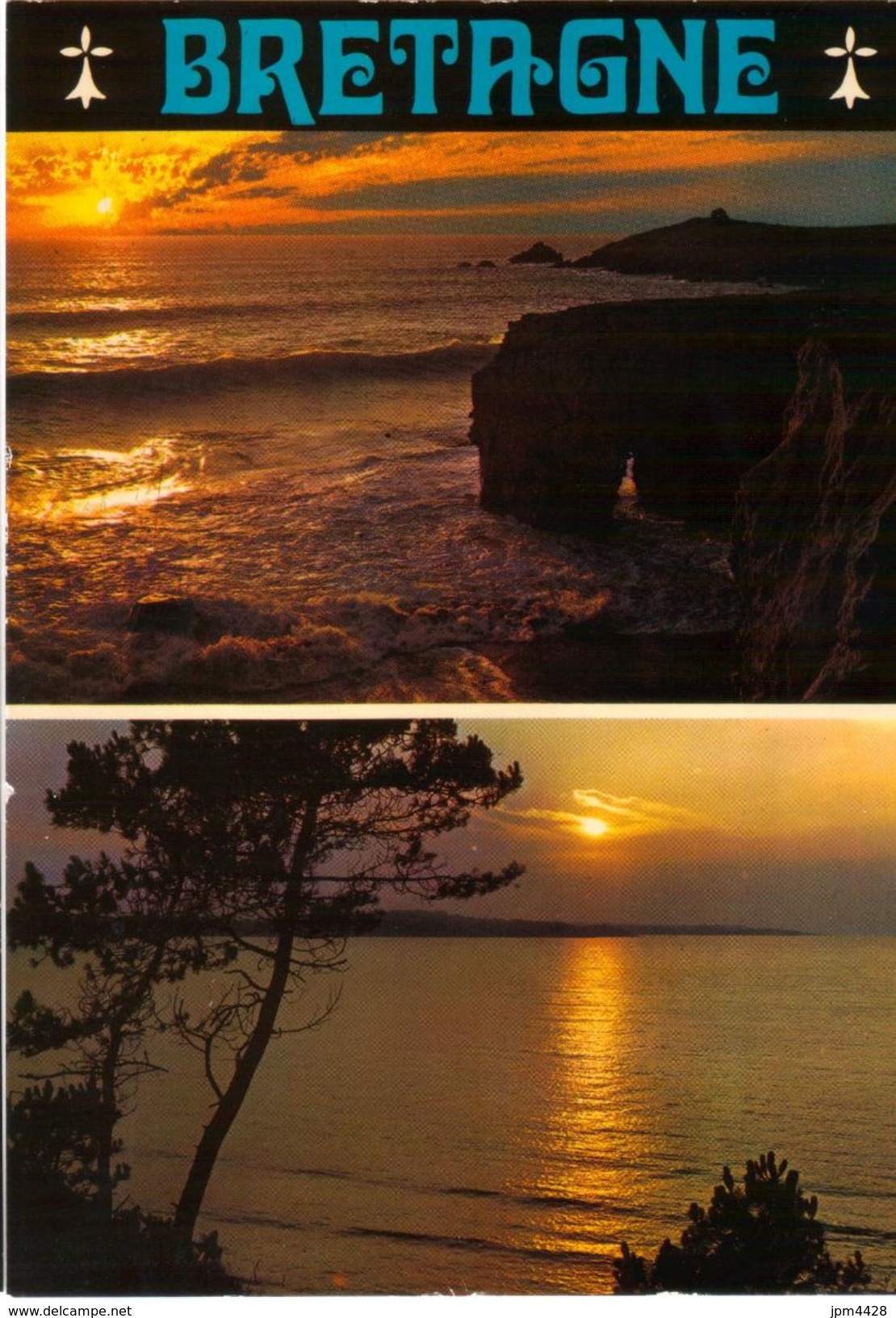 Carte Postale - lot 119 cartes postales Coucher de soleil - une partie neuves, une partie écrites état bon, petit prix