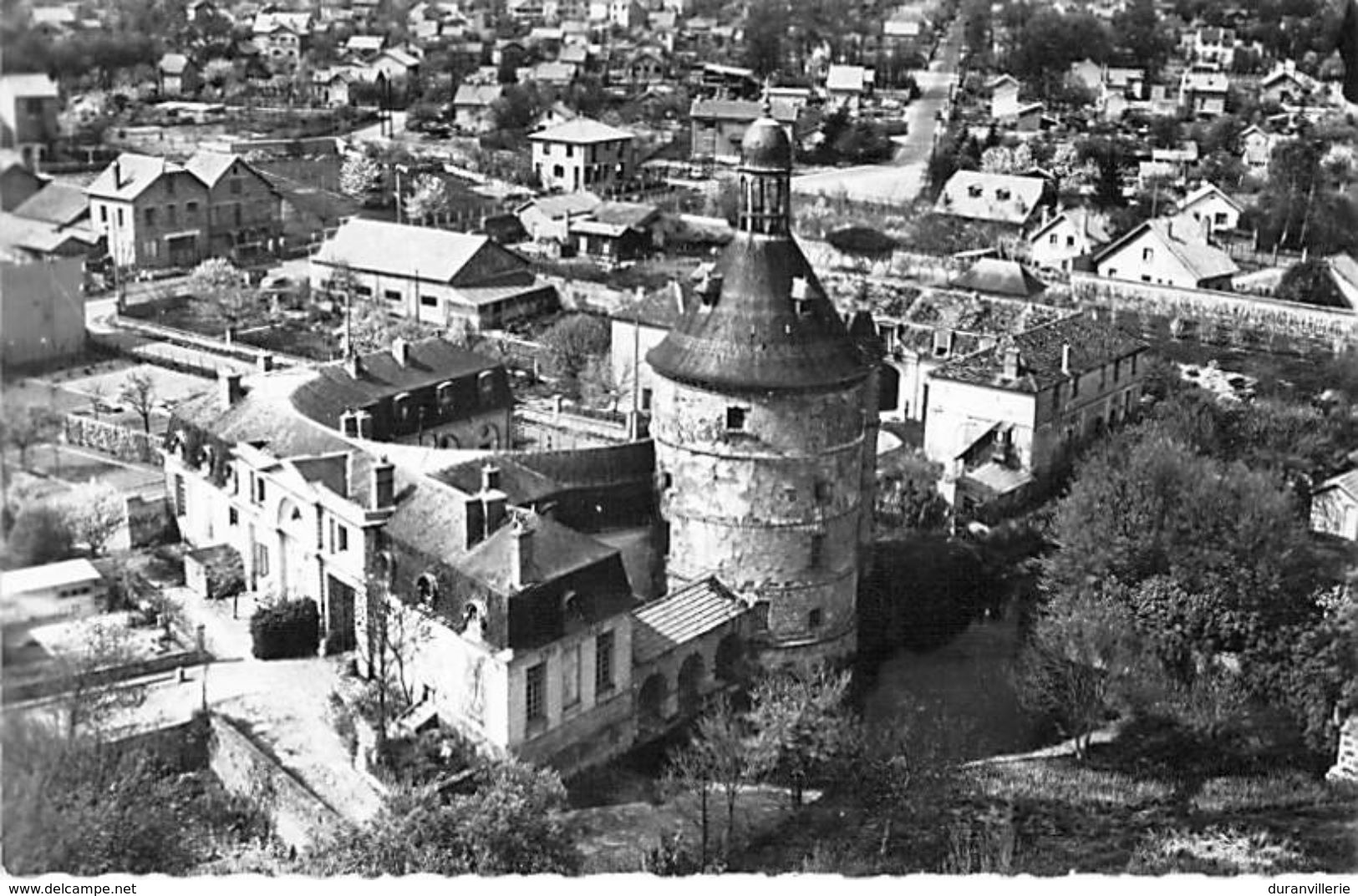 91 - En Avion Au De SAINTE GENEVIEVE DES BOIS , Vue Générale , Le Donjon - Sainte Genevieve Des Bois