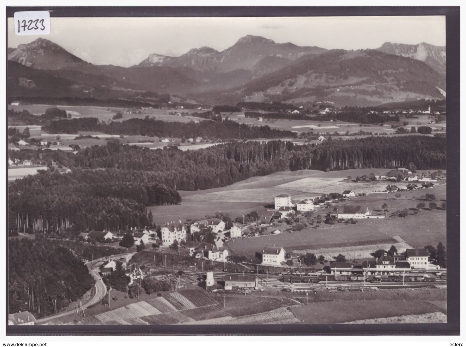 FORMAT 10x15 Cm - DISTRICT D'ORON - PALEZIEUX GARE - TB - Palézieux