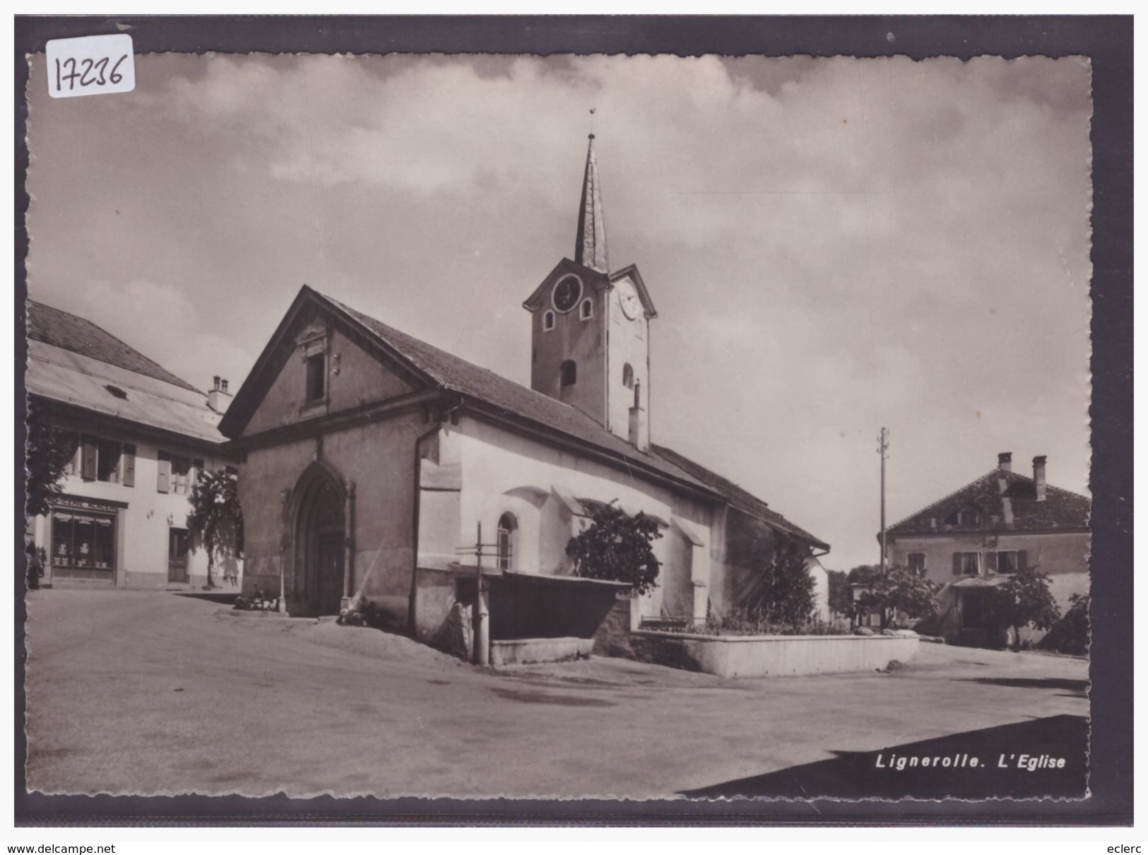 FORMAT 10x15 Cm - DISTRICT D'ORBE - LIGNEROLLE - L'EGLISE - TB - Lignerolle