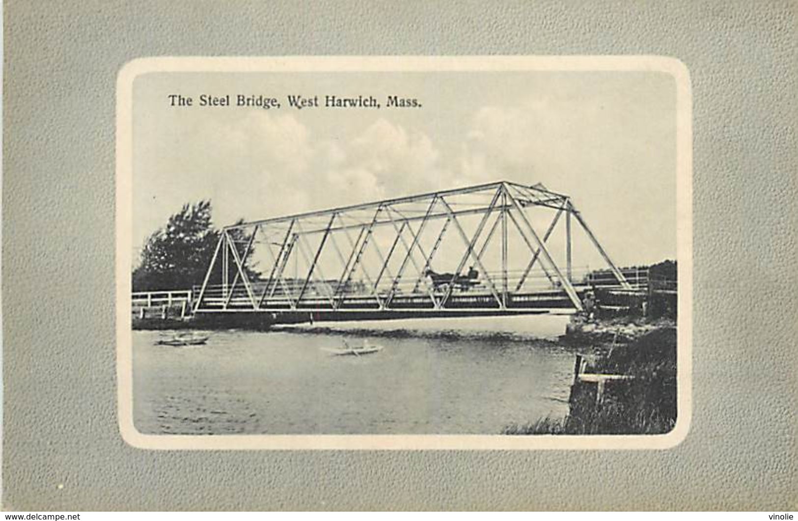 PIE 17-GAN-6064  : THE STEEL BRIDGE . WEST HARWICH - Autres & Non Classés