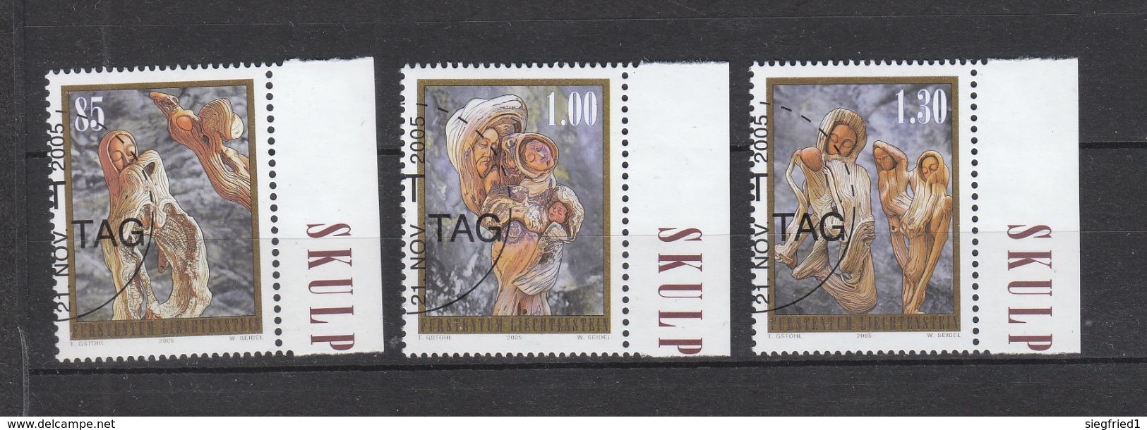 Liechtenstein  Gestempelt  1391-1393 Weihnachten Postpreis CHF 3,15 - Used Stamps