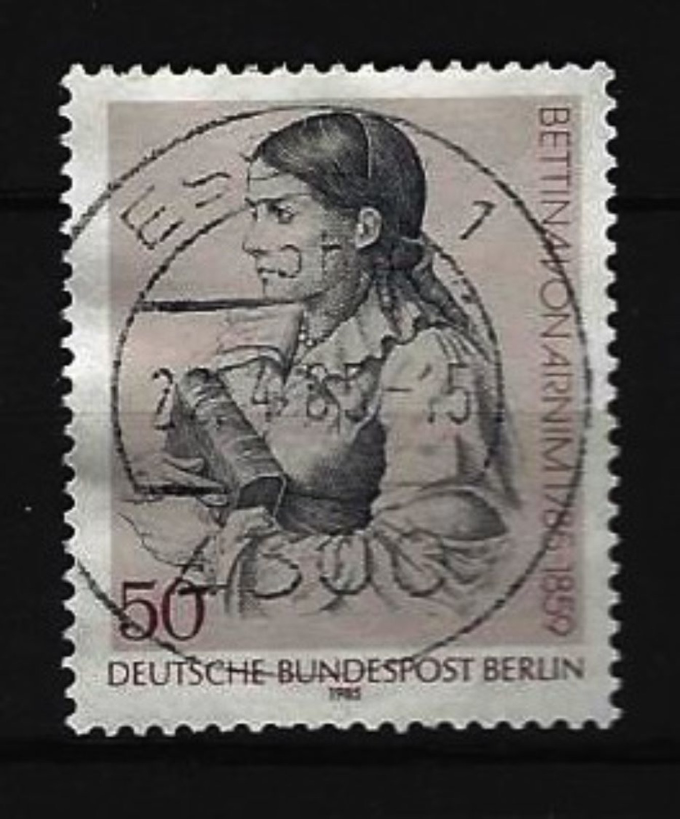 BERLIN Mi-Nr. 730 - 200. Geburtstag Von Bettina Von Arnim Gestempelt (5) - Gebraucht
