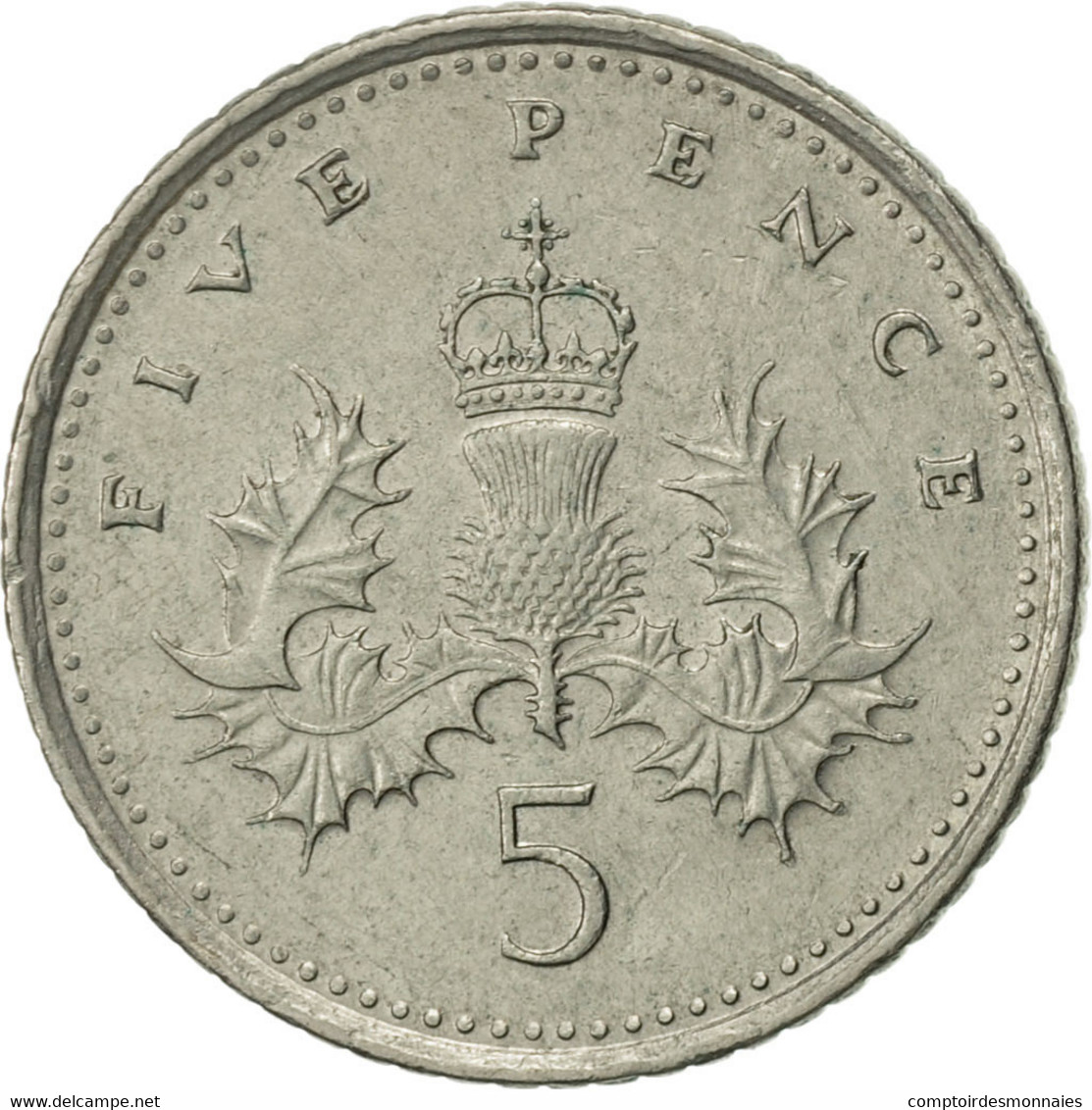 Monnaie, Grande-Bretagne, Elizabeth II, 5 Pence, 1992, SUP, Copper-nickel - 5 Pence & 5 New Pence