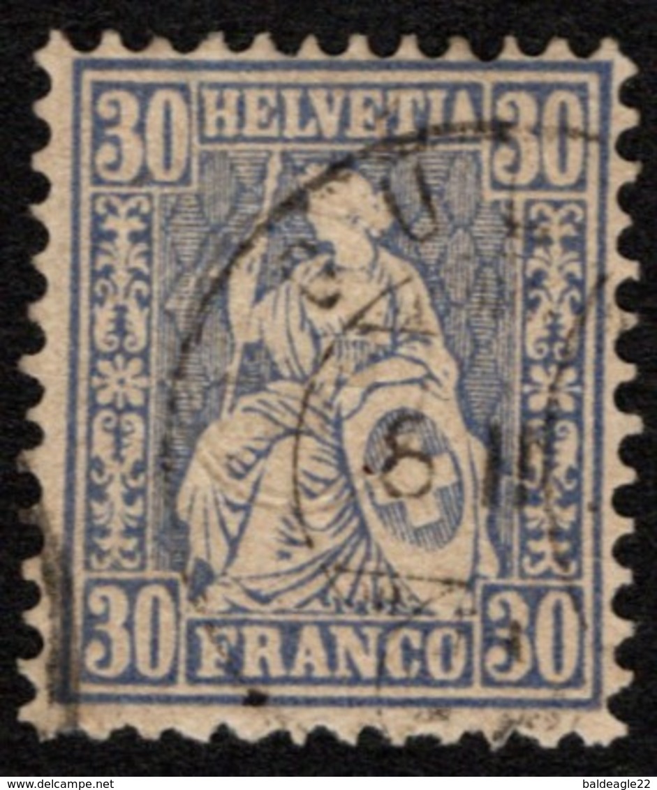 Switzerland - Scott #56 Used (1) - Used Stamps