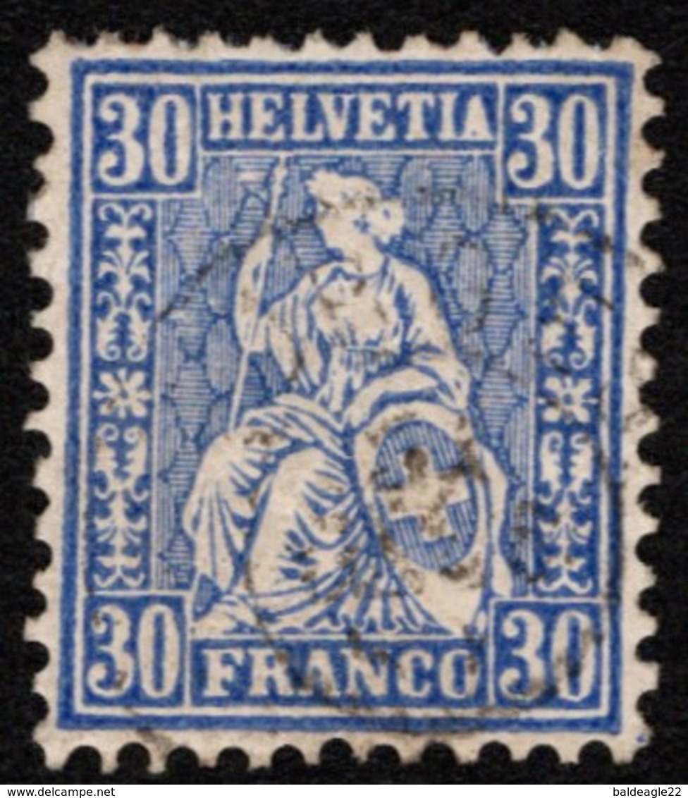 Switzerland - Scott #56 Used (2) - Used Stamps