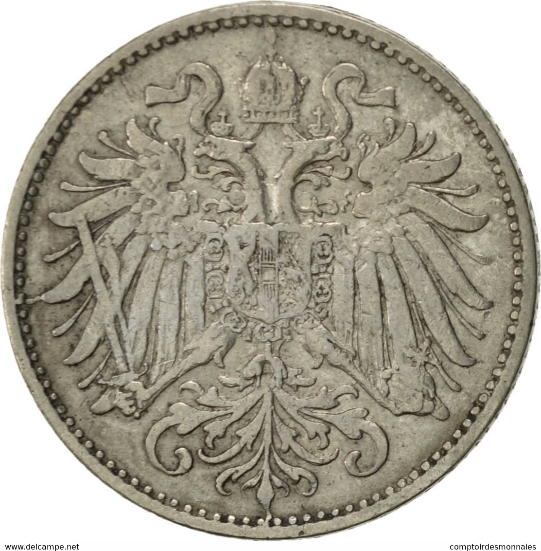 Monnaie, Autriche, Franz Joseph I, 10 Heller, 1893, TTB, Nickel, KM:2802 - Autriche