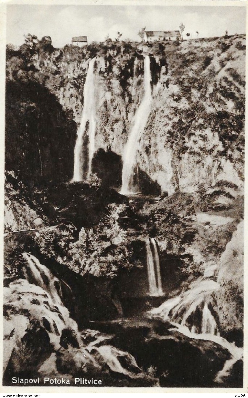 Croatie - Slapovl Potoka Plitvice - Plitvicka Jezera (les Lacs) - Photo Marakovic - Carte Non Circulée - Croazia