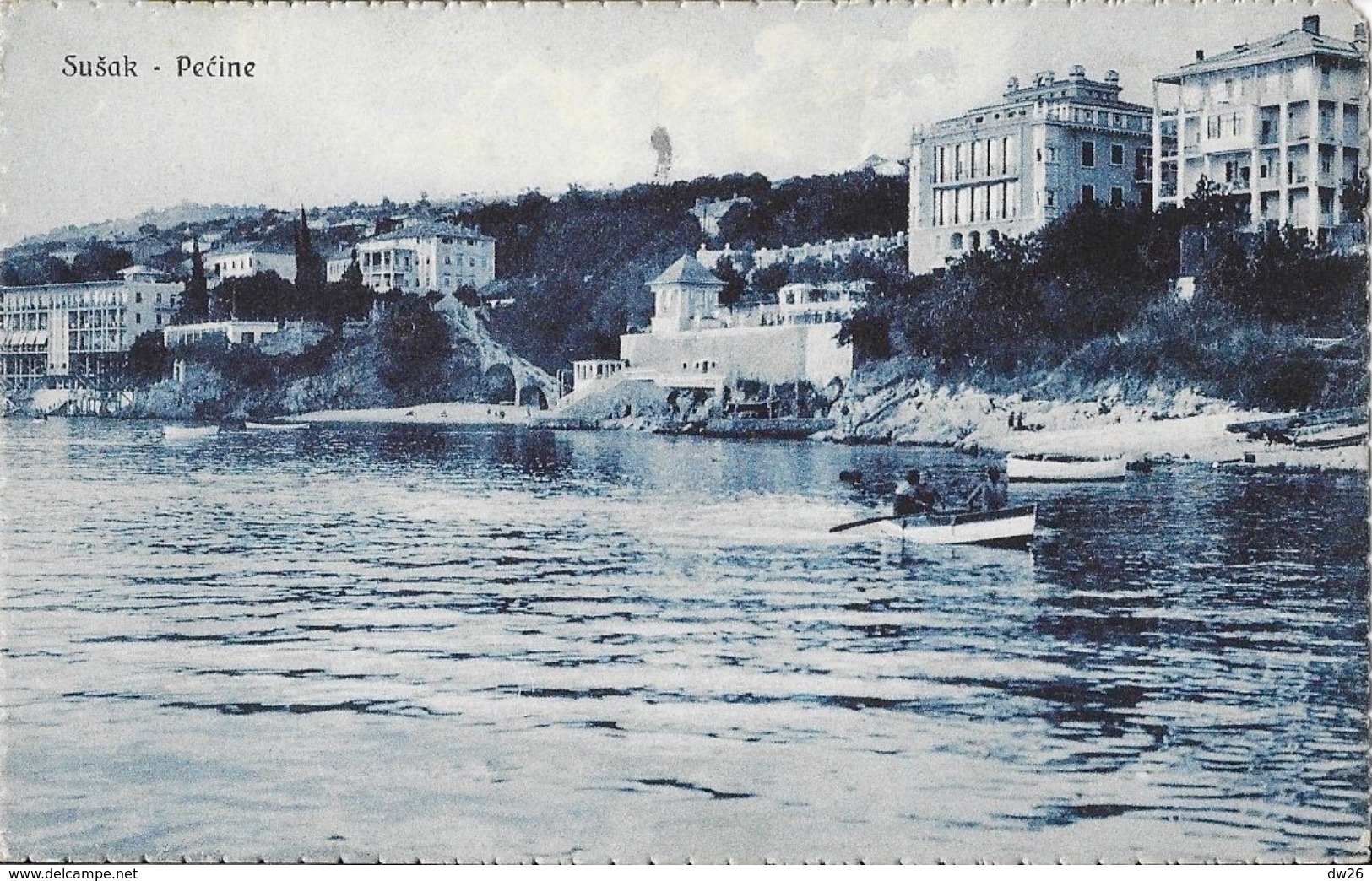 Croatie - Susak Pecine 1930 - M.J. Banic - Carte Non Circulée - Croazia