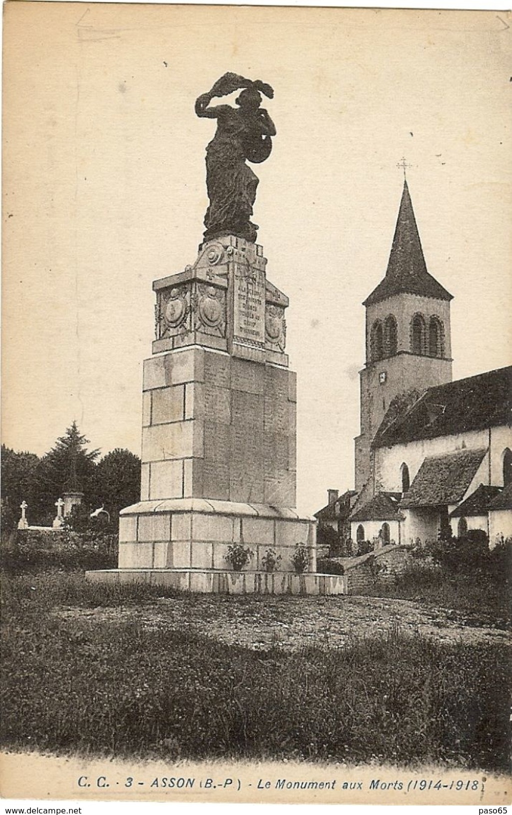 ASSON - Le Monument Aux Morts - Autres & Non Classés