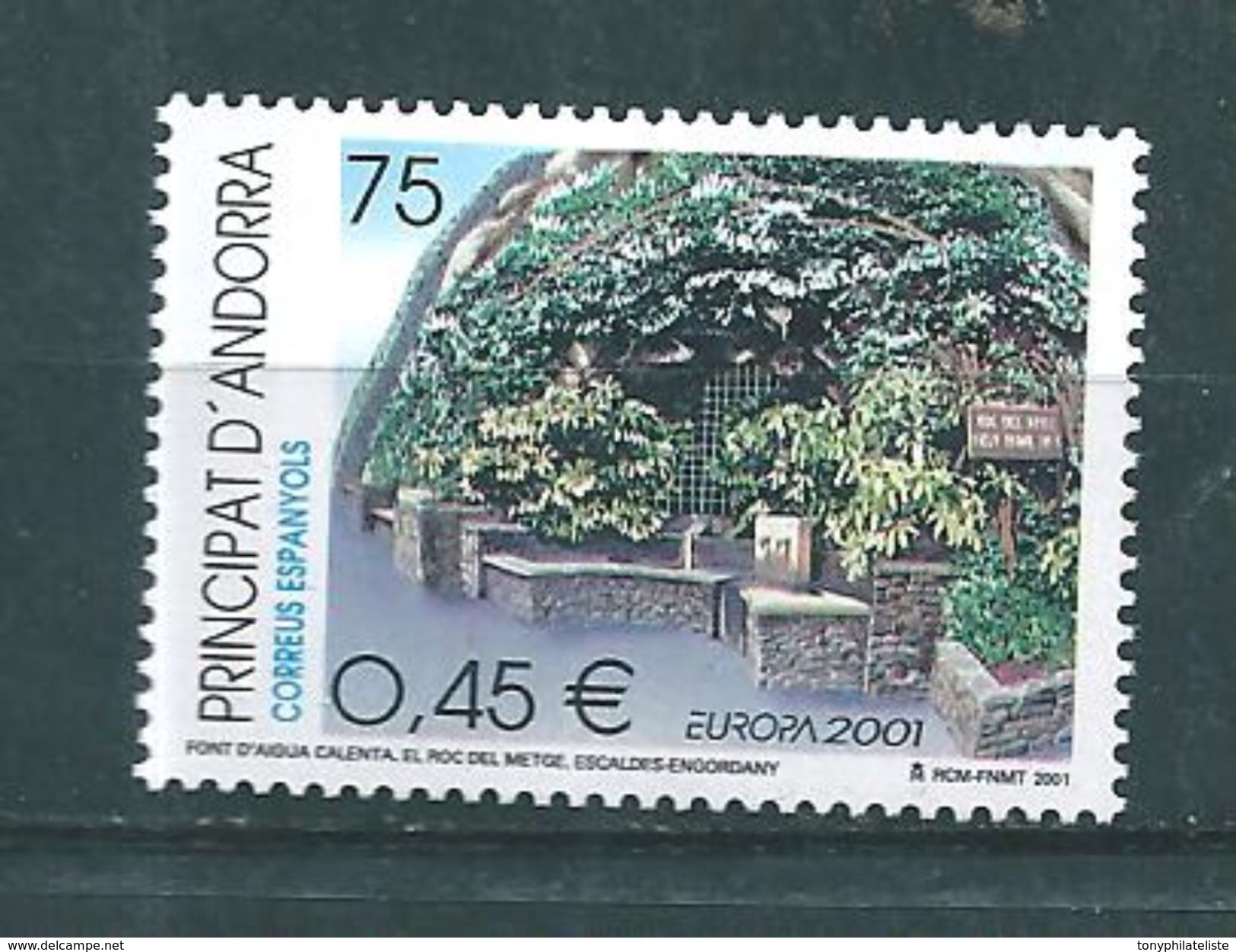 Andorre Espagnol  Timbre De 2001  N°269  Neuf ** - Unused Stamps