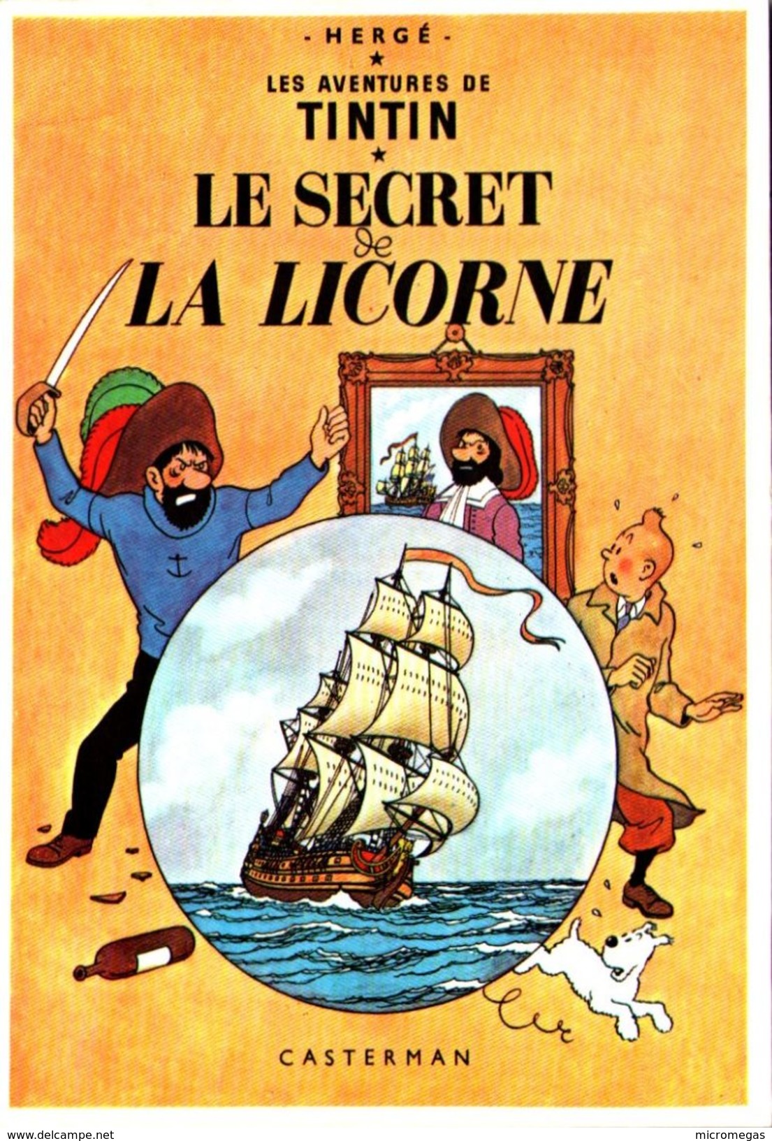 HERGE - Les Aventures De Tintin - Le Secret De La Licorne - Hergé