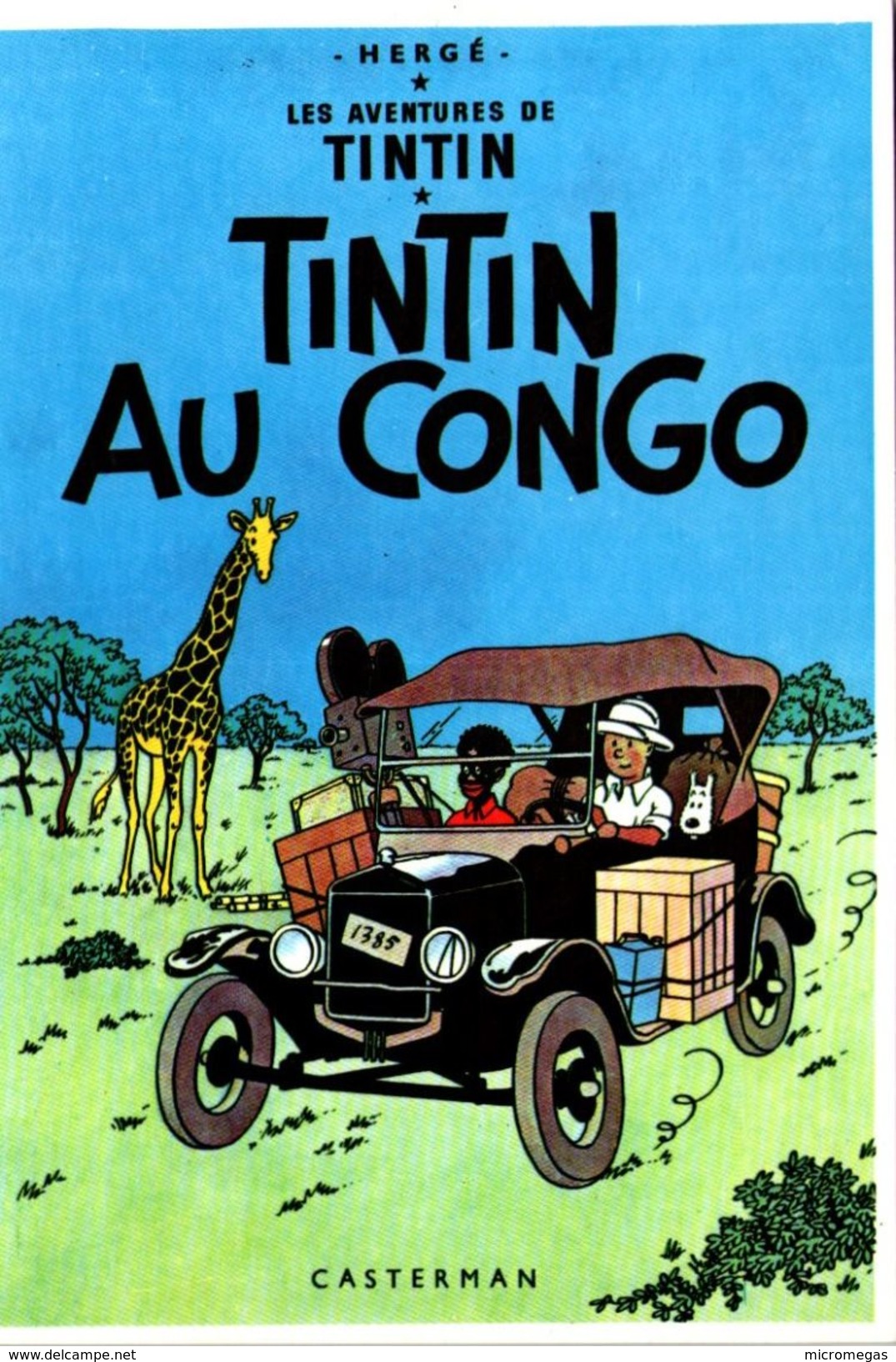 HERGE - Les Aventures De Tintin - Tintin Au Congo - Hergé