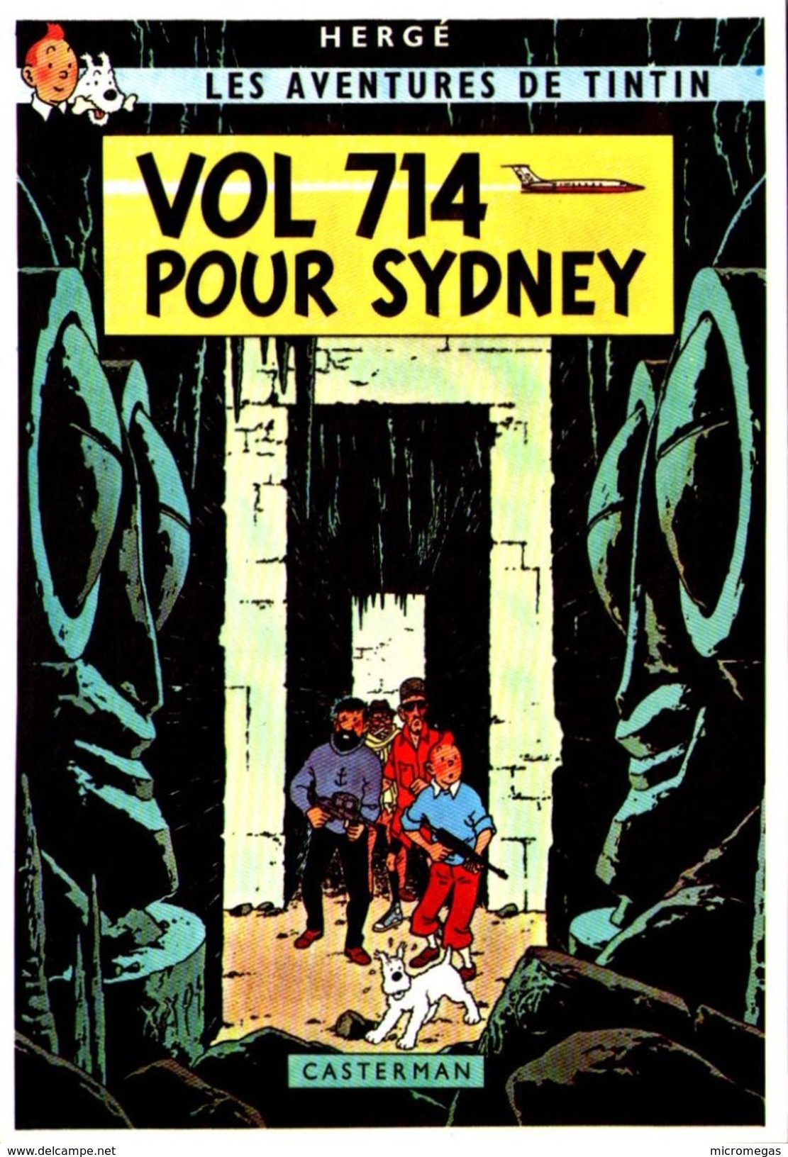 HERGE - Les Aventures De Tintin - Vol 714 Pour Sidney - Hergé