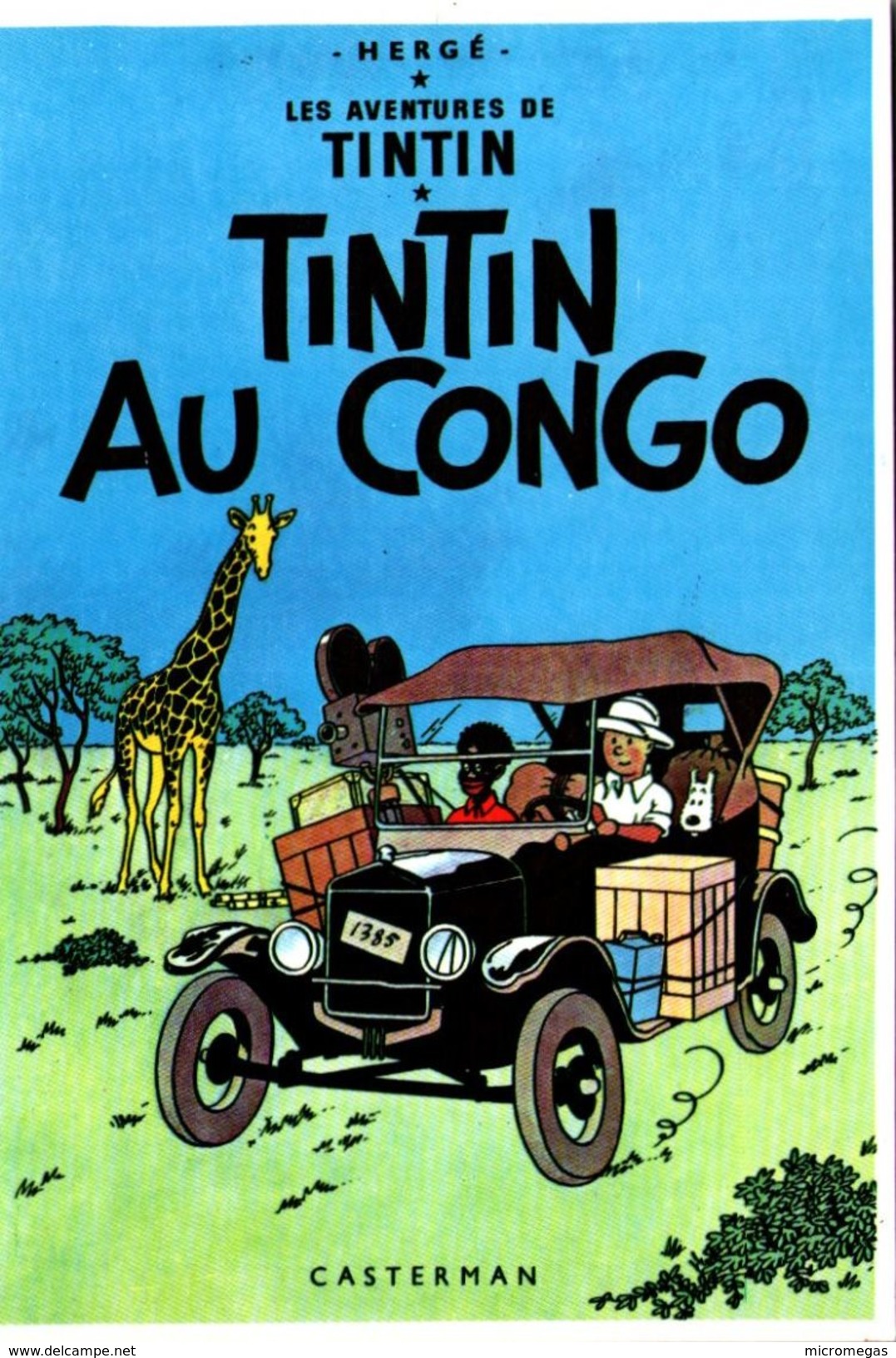 HERGE - Les Aventures De Tintin - Tintin Au Congo - Hergé