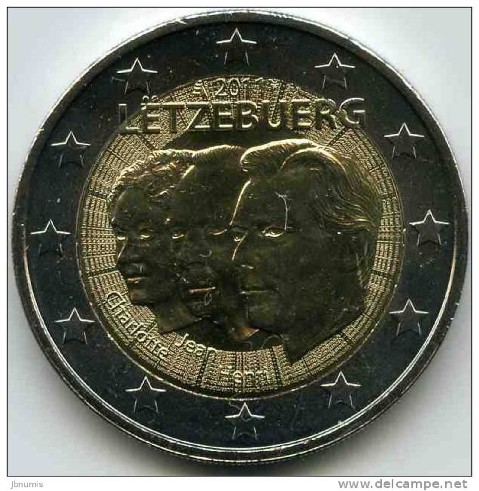 Luxembourg 2 Euro 2011 90 Ans Du Grand-Duc Jean UNC !!!! - Luxemburg