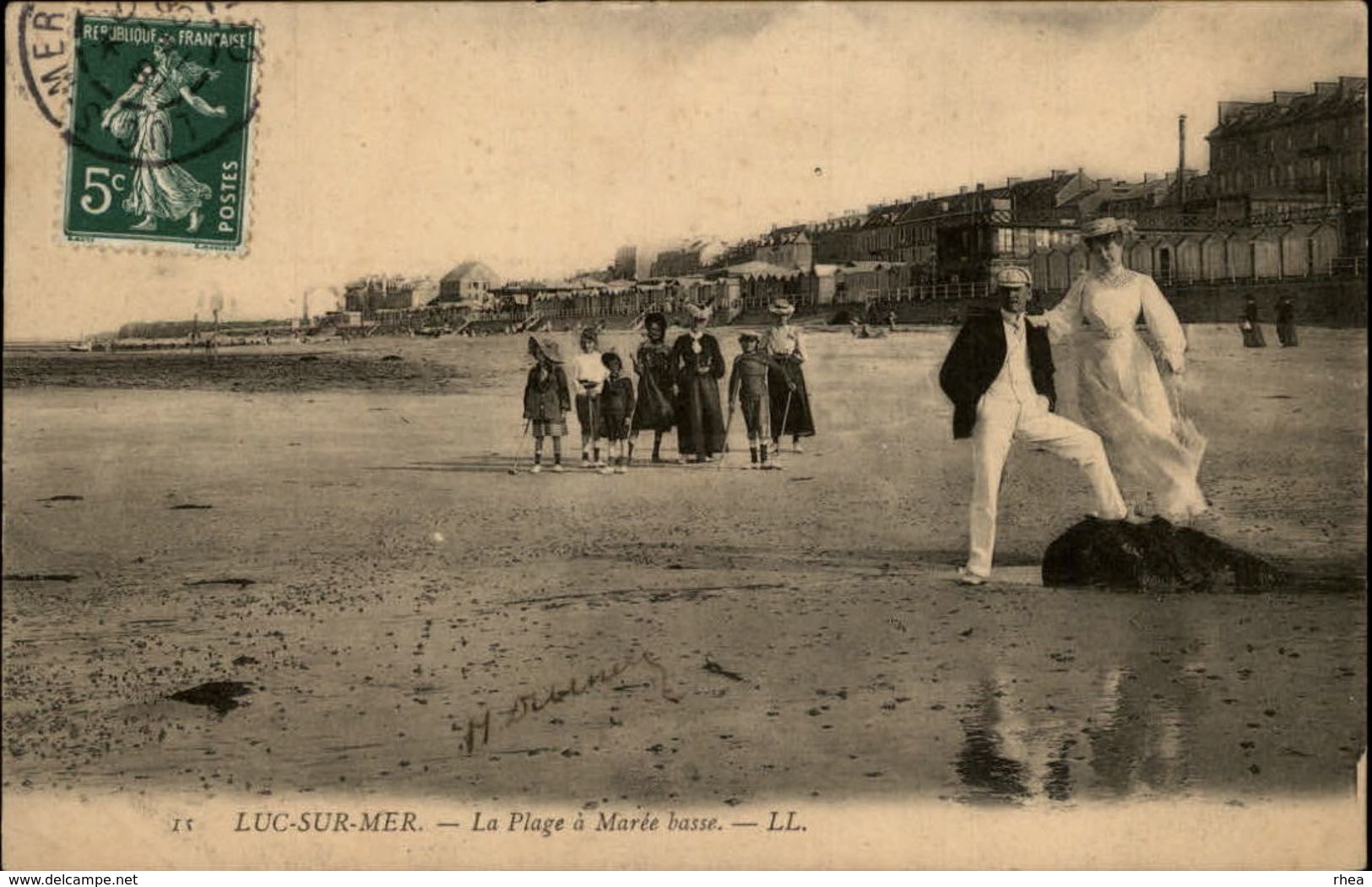 14 - LUC-SUR-MER - Plage - Croquet - Luc Sur Mer