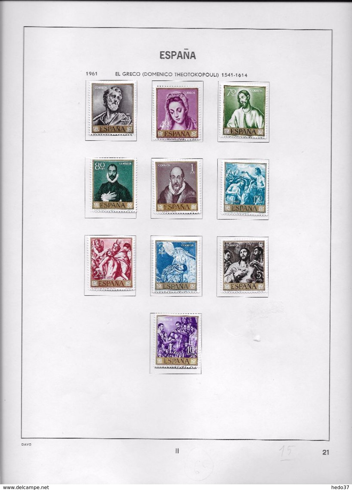 Espagne - Collection Vendue Page Par Page - Neufs * Avec Charnière / Oblitérés - B/TB - Collections