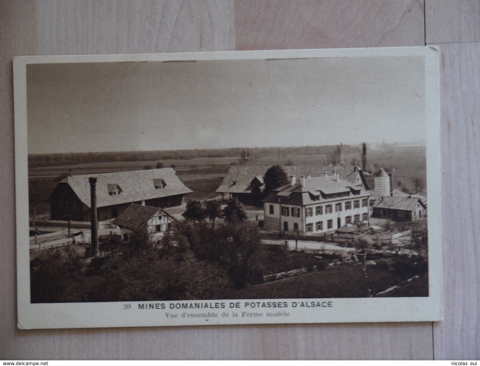 MINES DOMANIALES DE POTASSES D ALSACE FERME MODELE - Alsace