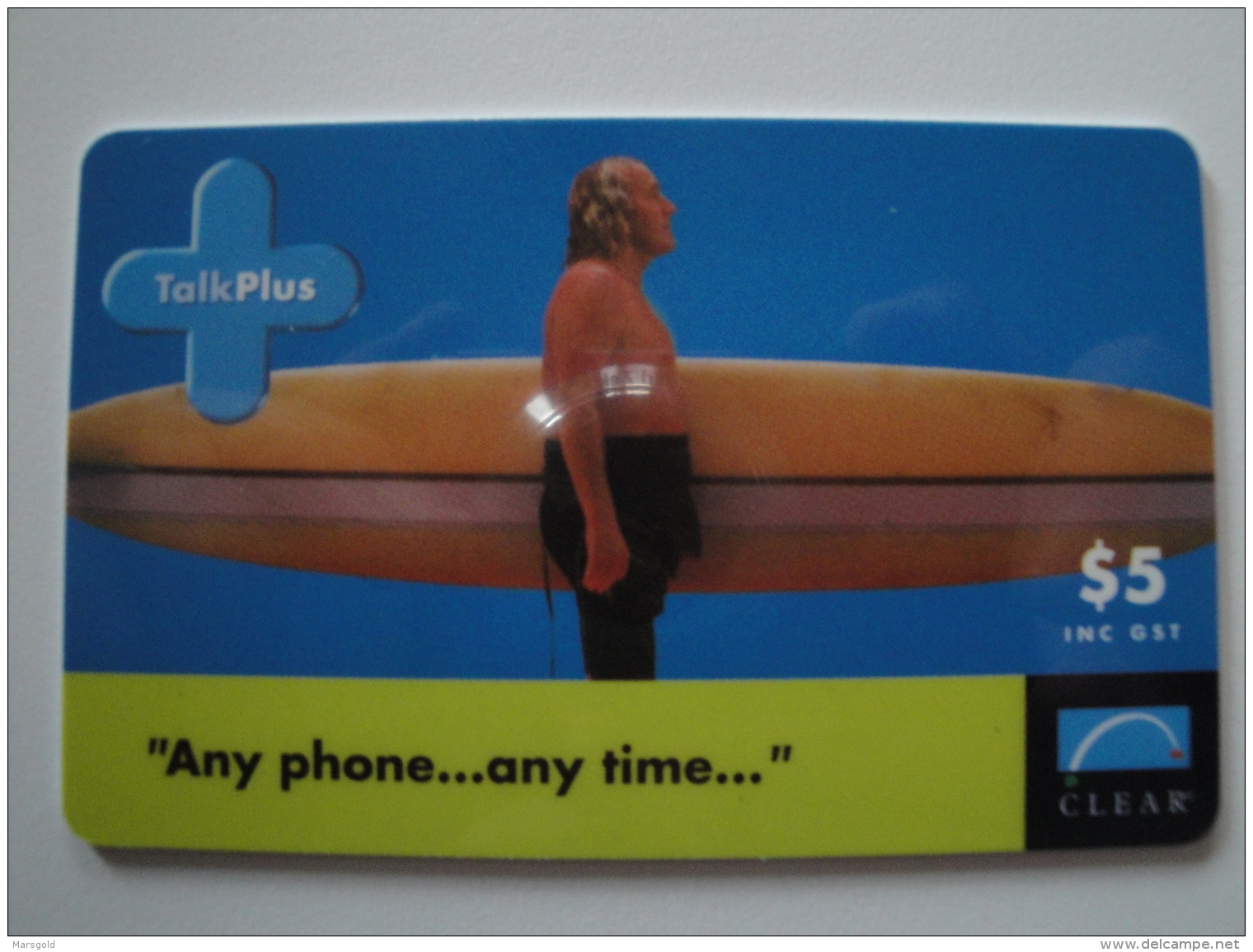 1 Remote Phonecard From New Zealand - Clear - TalkPlus - Sport - Neuseeland