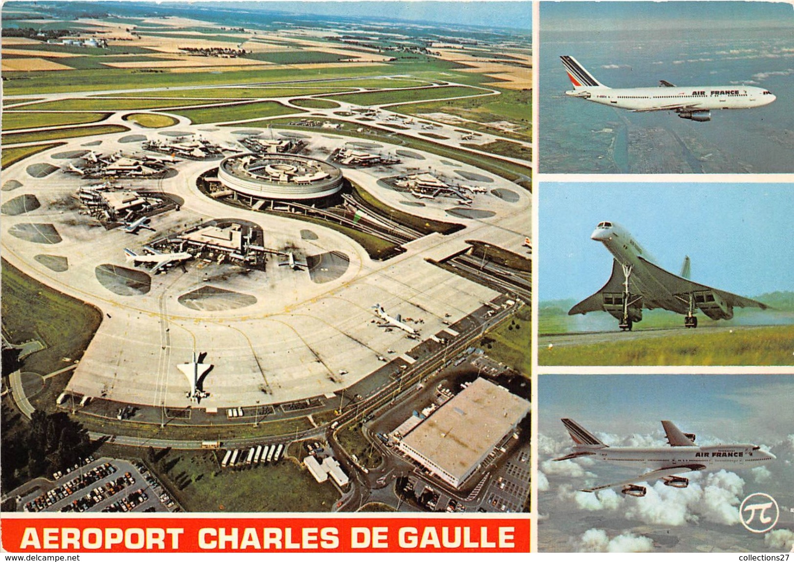 95-ROISSY-EN-FRANCE - L'AEROGARE1 , L'AREOPORT CHARLES DE GAULLES MULTIVUES - Roissy En France