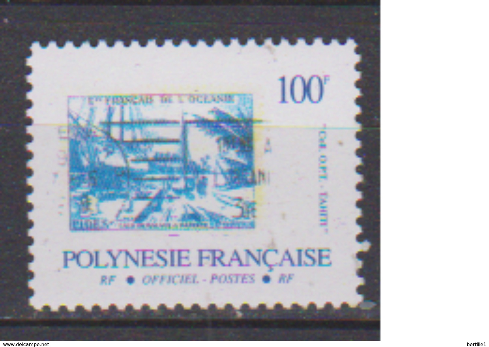 POLYNESIE  FRANCAISE       N° YVERT  :  SERVICE  24      NEUF SANS CHARNIERE        ( N   742 ) - Officials