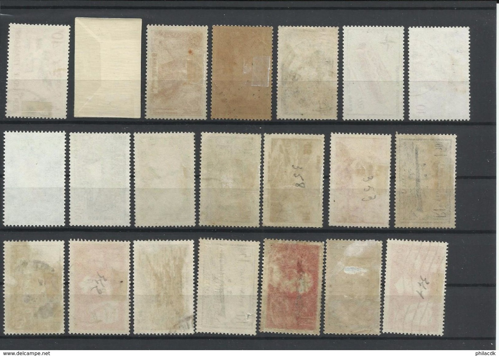 FRANCE  - VOIR 98 SCANNS - COLLECTION DE 1748 TIMBRES NEUFS* AVEC CHARNIERE OU GOMME ALTEREE/OBLITERES