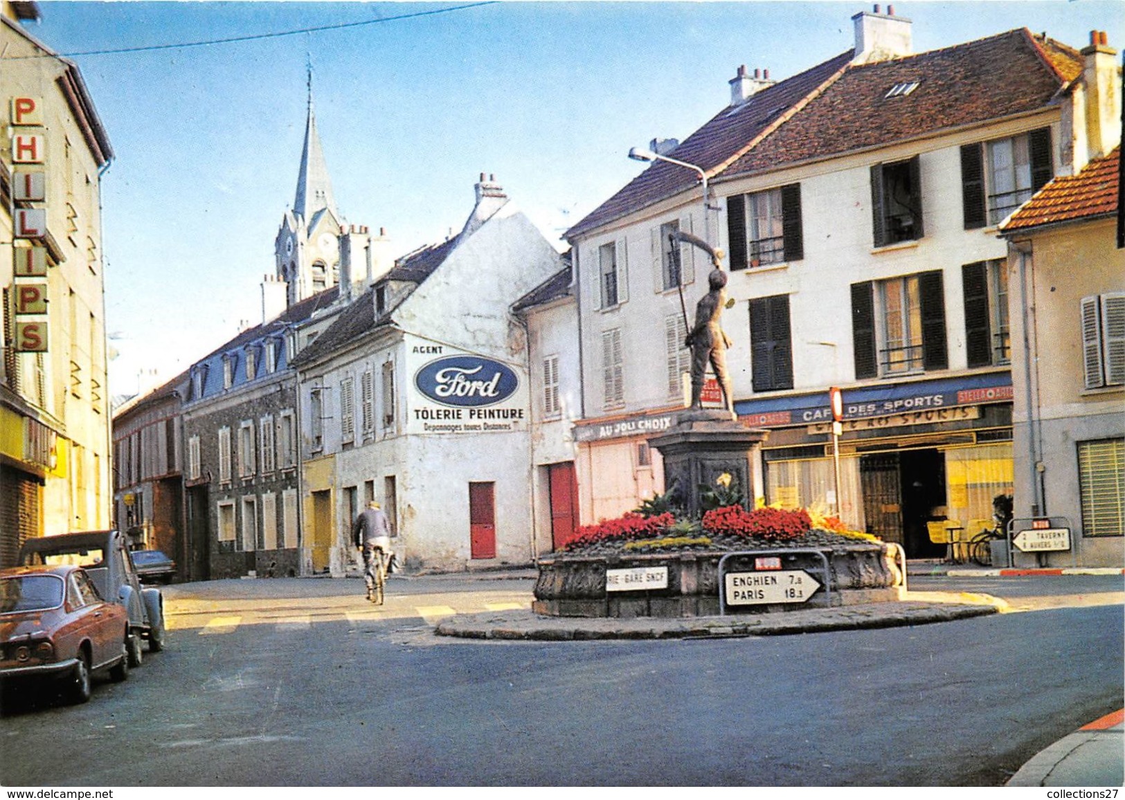 95-SAINT-LEU-LA-FORÊT- LA PLACE DE LA FORGE - Saint Leu La Foret