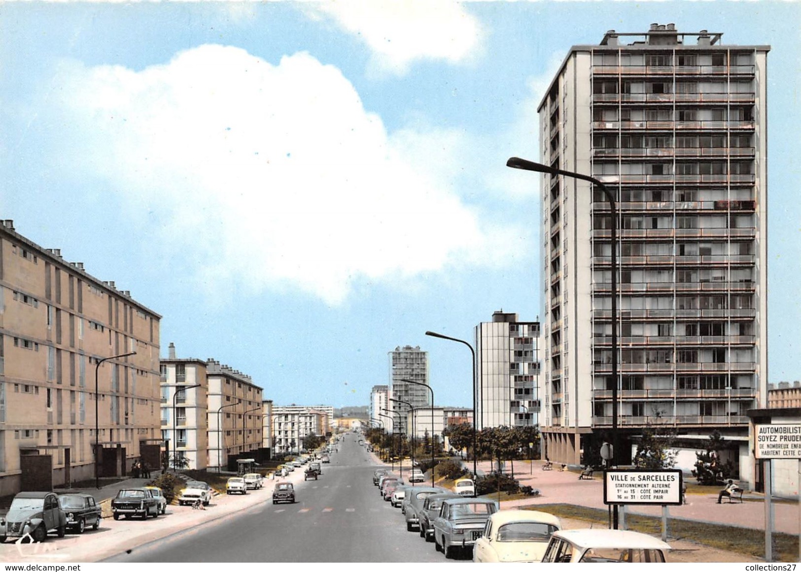 95-SARCELLES-LOCHERES- AVENUE PAUL VALERY - Sarcelles