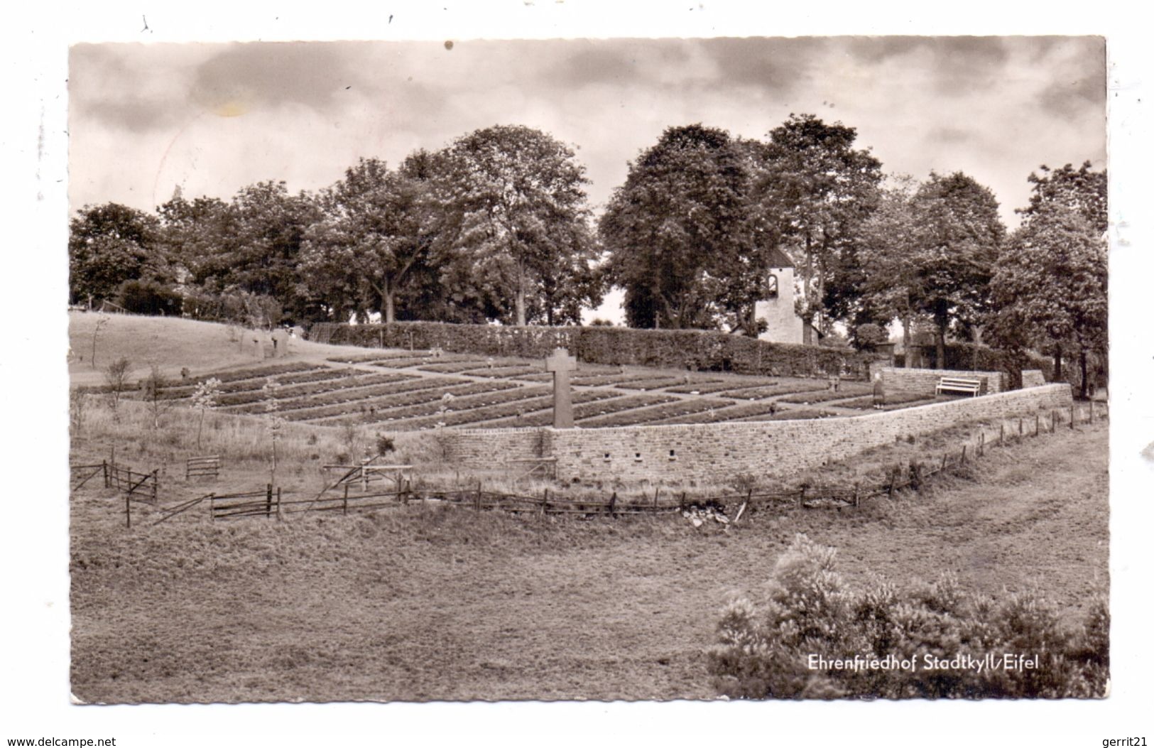 5536 STADTKYLL, Ehrenfriedhof, 1958 - Gerolstein