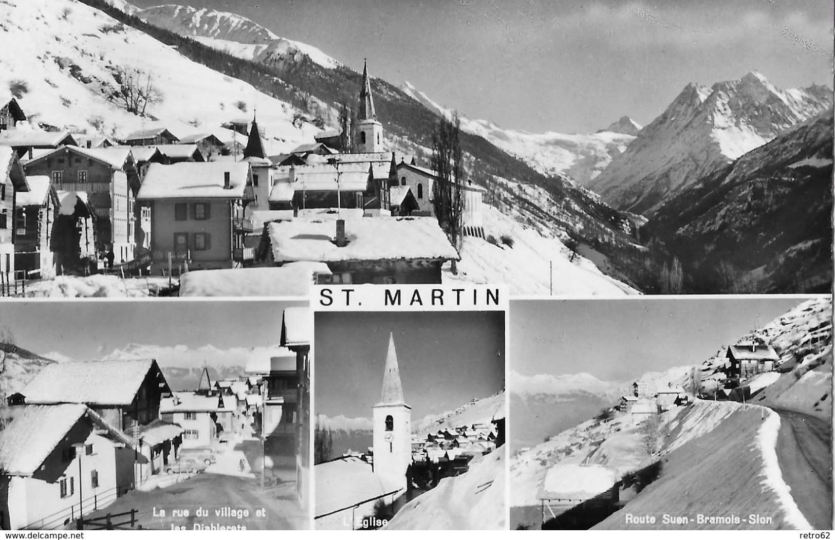 ST.MARTIN &rarr; Mehrbild-Fotokarte Anno 1973 - Saint-Martin