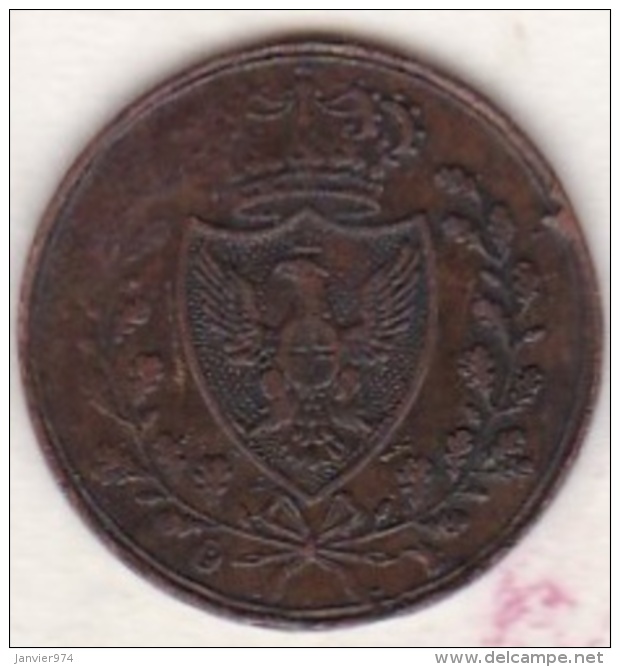 Sardaigne / Sardegna. 1 Centesimo 1826 P Torino . Carlo Felice - Piamonte-Sardaigne-Savoie Italiana