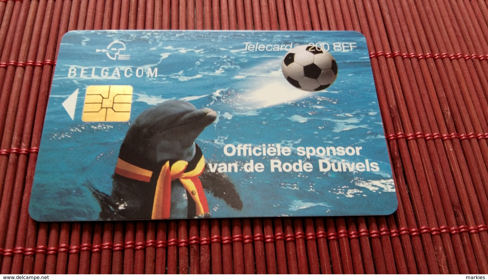 Phonecard Dolphin - Dolfijnen