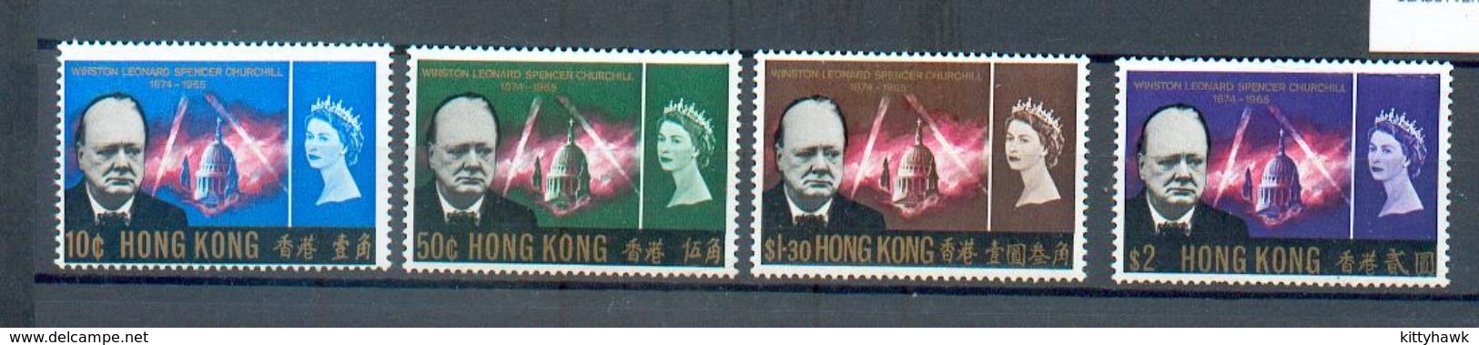 HK 34 - YT 216-219 * Charnière Complète - Unused Stamps