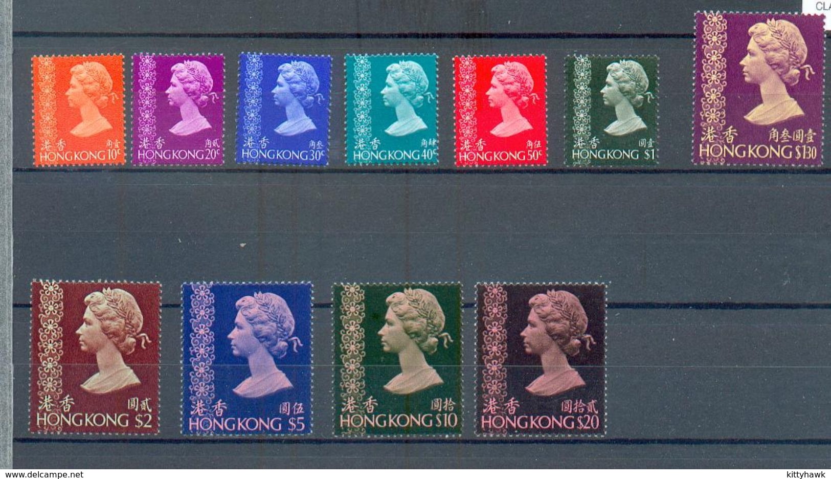 HK 42 - YT 266, 268, 270, 271, 272, 274, 275 à 279 * - Unused Stamps