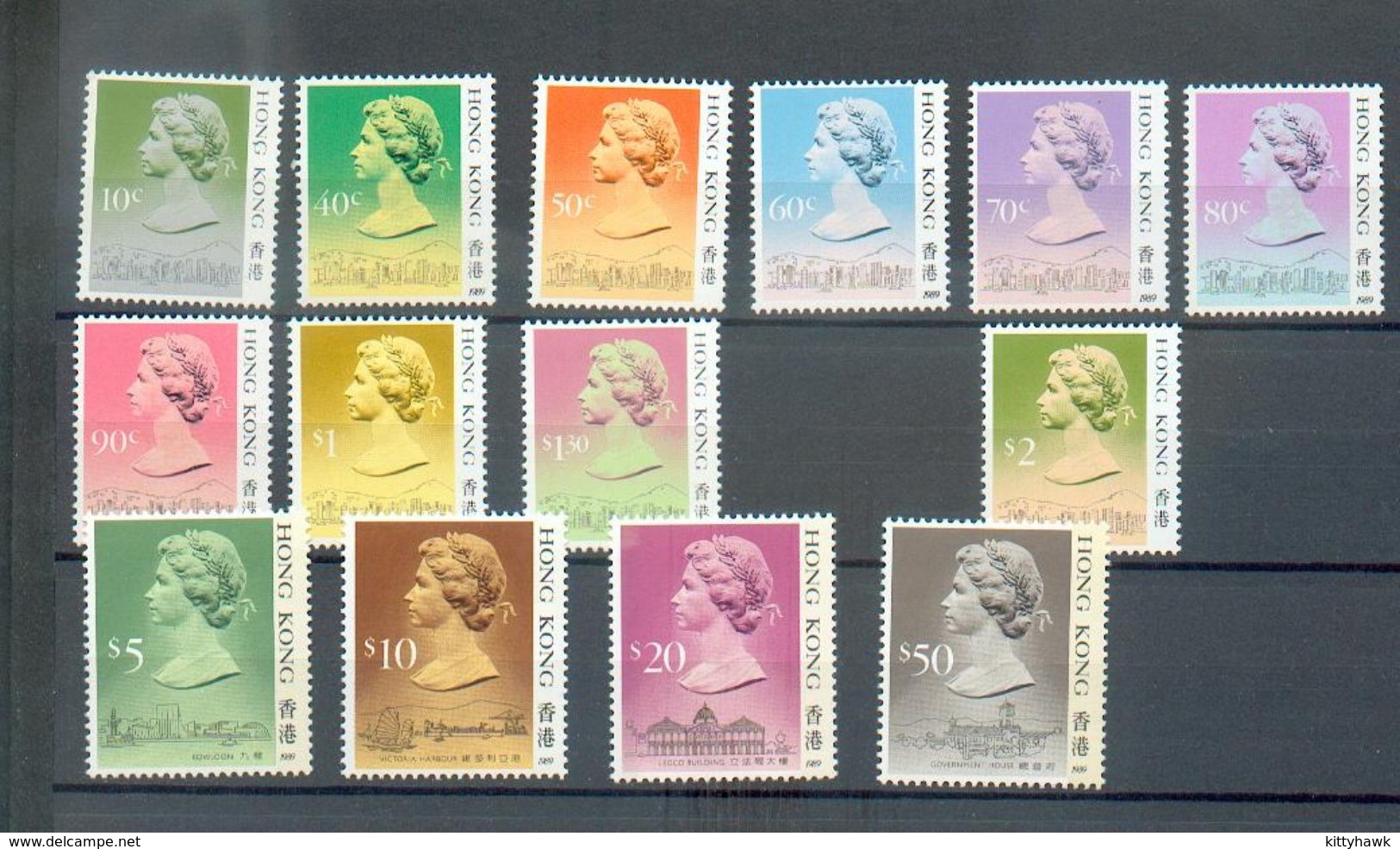 HK 43 - YT 499 à 507 / 509 à 513 ** (508 - 1,70 $ Manquant - Missing) - Unused Stamps