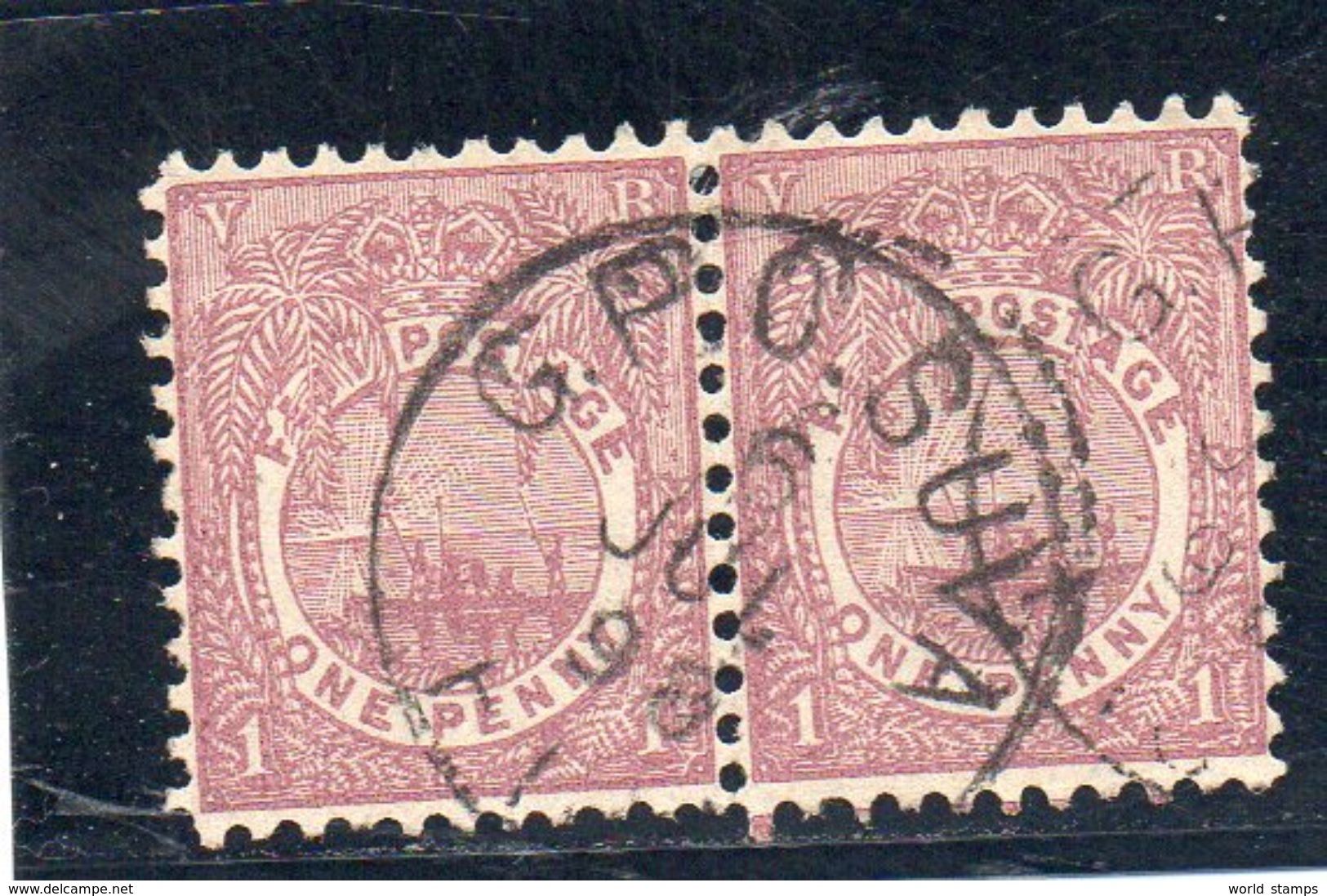 FIJI 1891-3 O - Fiji (...-1970)